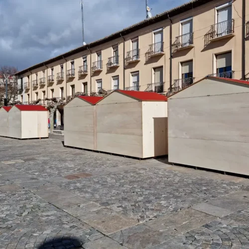 Alquiler casetas de madera