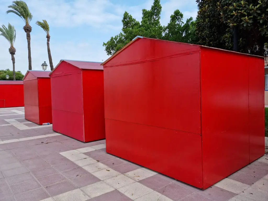 Alquiler casetas de madera